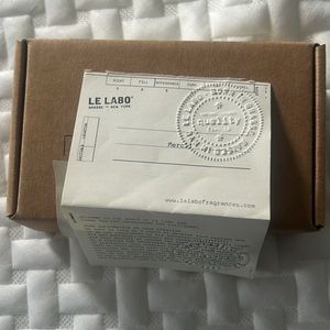 LELABO box discovery set sample - with empty bottles
